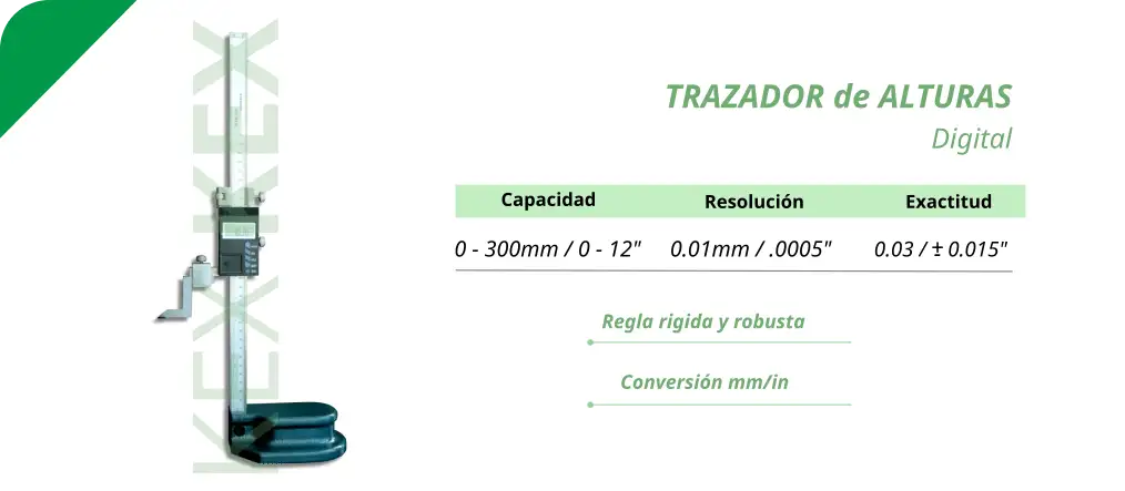 Trazador de alturas digital